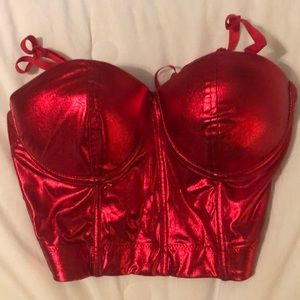 Red rave/costume top!